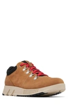 Sorel Men's Mac Hill Lite Hiker Low Waterproof Lace-up Sneakers In Elk/ Black