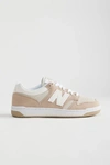New Balance 480l Basketball Sneaker In Mindful Grey/moonbeam