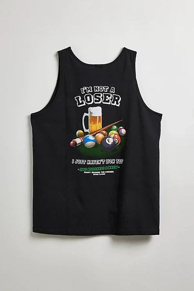 Loser Machine Billiards Graphic Tank Top In Black, Men's At Urban Outfitters