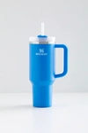 STANLEY QUENCHER 2.0 FLOWSTATE 40 OZ TUMBLER IN AZURE AT URBAN OUTFITTERS