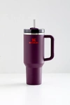 STANLEY QUENCHER 2.0 FLOWSTATE 40 OZ TUMBLER IN PLUM AT URBAN OUTFITTERS