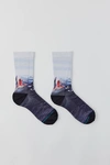 STANCE LANDLORD CREW SOCK IN BLUE, MEN'S AT URBAN OUTFITTERS