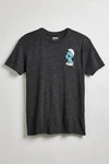 URBAN OUTFITTERS THE SMURFS MUSHROOM TEE IN BLACK, MEN'S AT URBAN OUTFITTERS