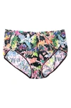 Hanky Panky Floral Print Retro Vikini Bikini In Unapologetic