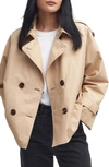 BARBOUR ANNIE WATER RESISTANT TRENCH JACKET