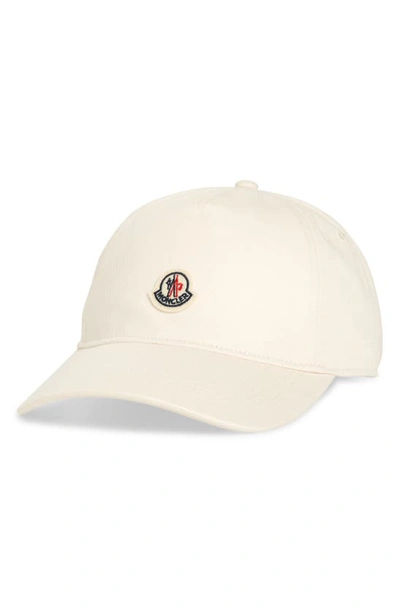 Moncler Archivo Dna Adjustable Baseball Cap In Ivory