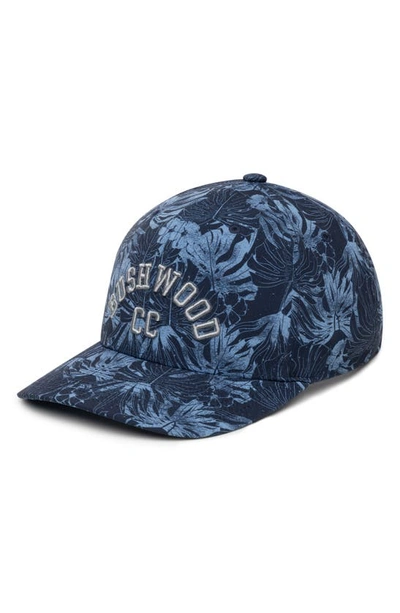 Travis Mathew Better Luck Snapback Baseball Cap In Total Eclipse