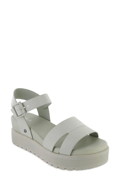 Mia Maya Platform Sandal In Sage