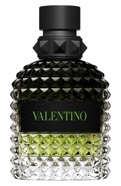 Valentino Born In Roma Uomo Green Stravaganza Eau De Toilette, 1.7 oz In White