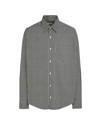 Ami Alexandre Mattiussi Ami Paris Striped Button-up Shirt In Black