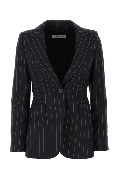 Max Mara Jackets And Vests In Stripped