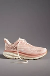 Hoka Clifton 9 Mesh Sneakers In Orange