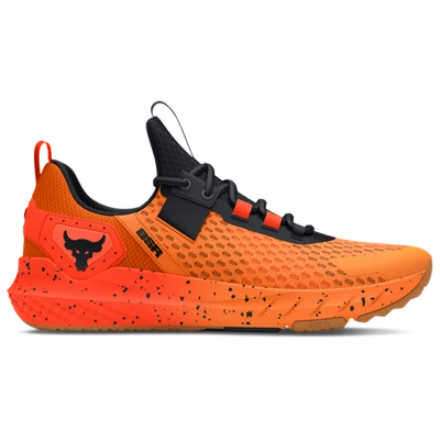 Under Armour Mens  Project Rock Bsr In Black/orange/red