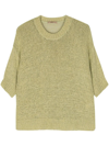 NUUR SHORT SLEEVES ROUND NECK PULLOVER,T41021