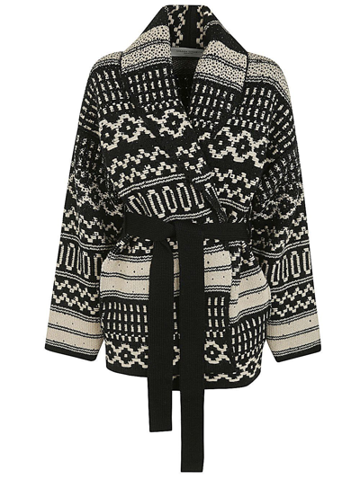 GOLDEN GOOSE JOURNEY W`S BELTED KNIT CARDIGAN,GWP01409.P001461.81872