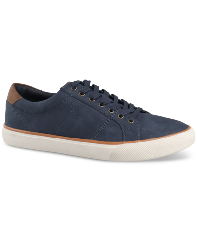 Club Room Men's Dominic Tennis Style Sneaker, Created For Macy's In Navy