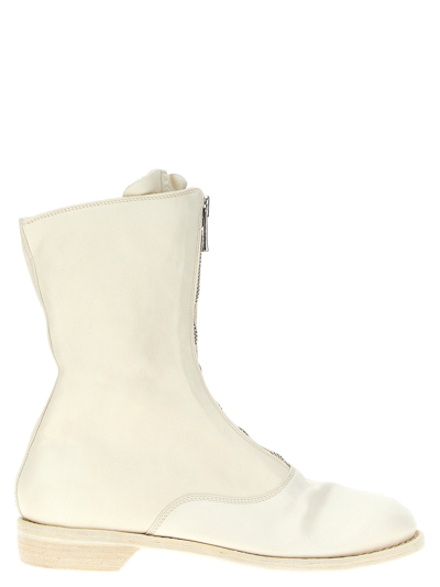 GUIDI 310 BOOTS, ANKLE BOOTS WHITE