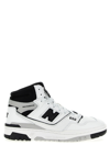 New Balance High-top Sneakers With Perforated Rubber Sole