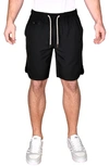 Vintage 1946 Performance Windjammer Drawstring Shorts In Black