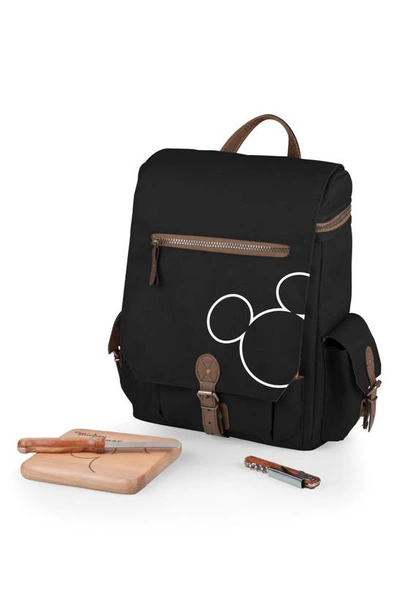 Legacy A Picnic Time Brand Legacy Disney Wine & Cheese Tote In Black
