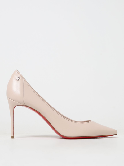 Christian Louboutin High Heel Shoes  Woman Colour Natural