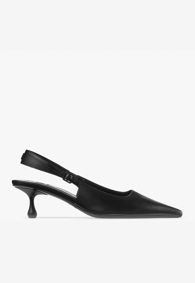 JIMMY CHOO AMEL 50 PUMPS IN NAPPA LEATHER