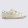 GOLDEN GOOSE GOLDEN GOOSE WHITE LEATHER SNEAKERS