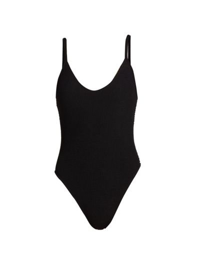 Good American Always Fits One-piece Swimsuit In Black