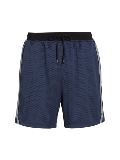 John Elliott Men's Sigma Drawstring Shorts In Navy