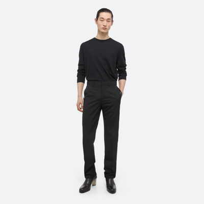 Helmut Lang Curved Sleeve Sweater In Black