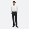 HELMUT LANG SLEEVELESS TUXEDO SHIRT