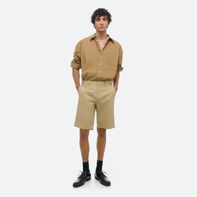 Helmut Lang Men's Cotton Relaxed-fit Carpenter Shorts In Khaki