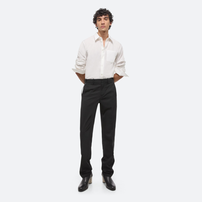 Helmut Lang Pull-on Wool-blend Trouser In Black