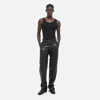 Helmut Lang Men's Black Soft Cotton Rib Tank Top In Black