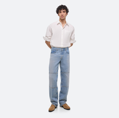 Helmut Lang Men's Relaxed-fit Carpenter Jeans In Light Indigo