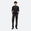 Helmut Lang Men's Crushed Wool-blend T-shirt In Black