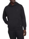 Moose Knuckles Serge Logo-embroidered Hoodie In Black
