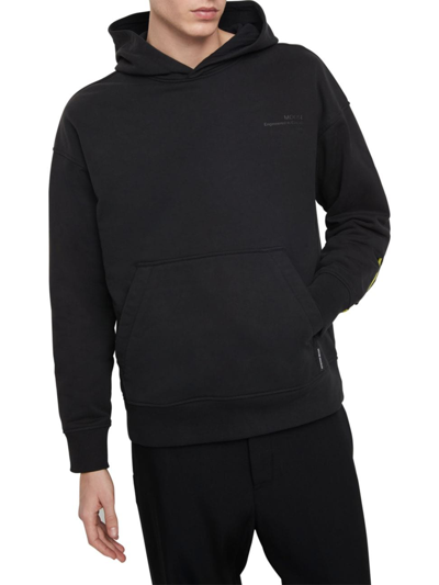 Moose Knuckles Men's Deschamps Cotton Hoodie In Black