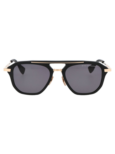 Dita Eyewear Pilot Frame Sunglasses In Black