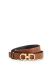 Ferragamo Reversible Gancini Leather Belt In Multicolor
