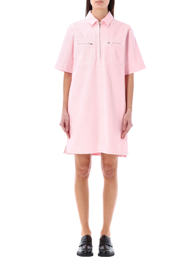 Apc A.p.c. Rosa Mini Dress In Pale_pink