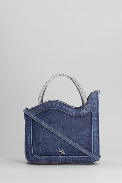 Le Silla Ivy Denim Tote Bag In Blau