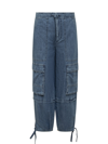 Isabel Marant Étoile Ivy High-rise Wide-leg Jeans In Blue