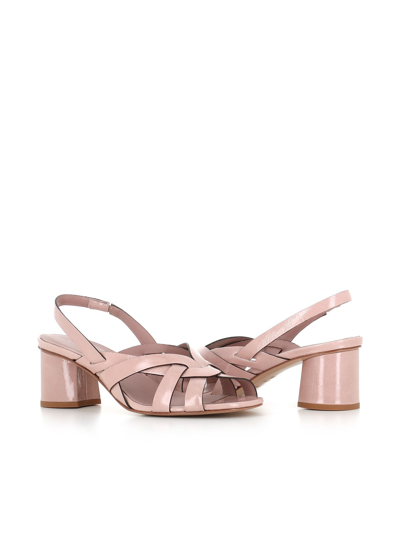 Del Carlo Sandal 11719 In Platinum