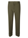 N°21 STRAIGHT CONCEALED TROUSERS
