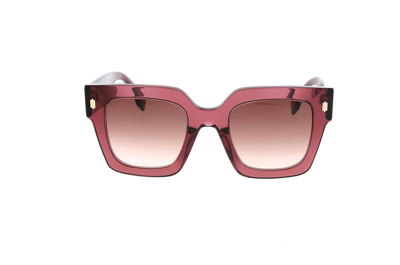 Fendi Eyewear Square Frame Sunglasses In Pink
