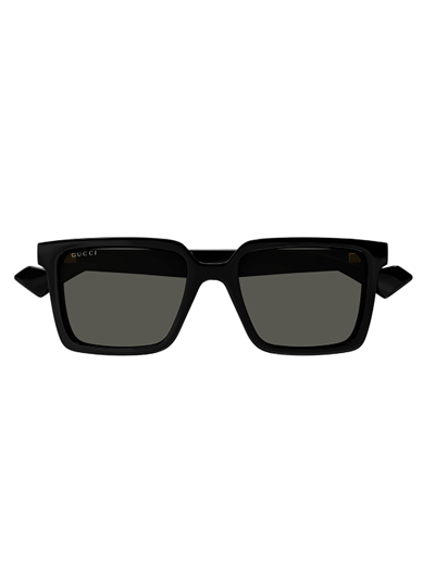 Gucci Gg1540s Sunglasses In 001 Black Black Grey