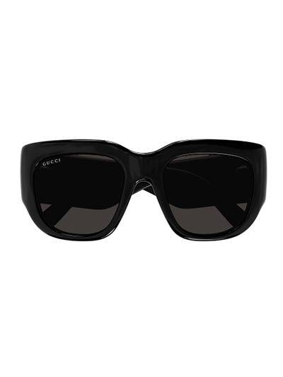 Gucci Gg Plastic Butterfly Sunglasses In Crl