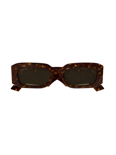 Gucci Gg1426s Sunglasses In Havana Havana Brown