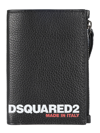 DSQUARED2 ZIP-BUTTONED WALLET